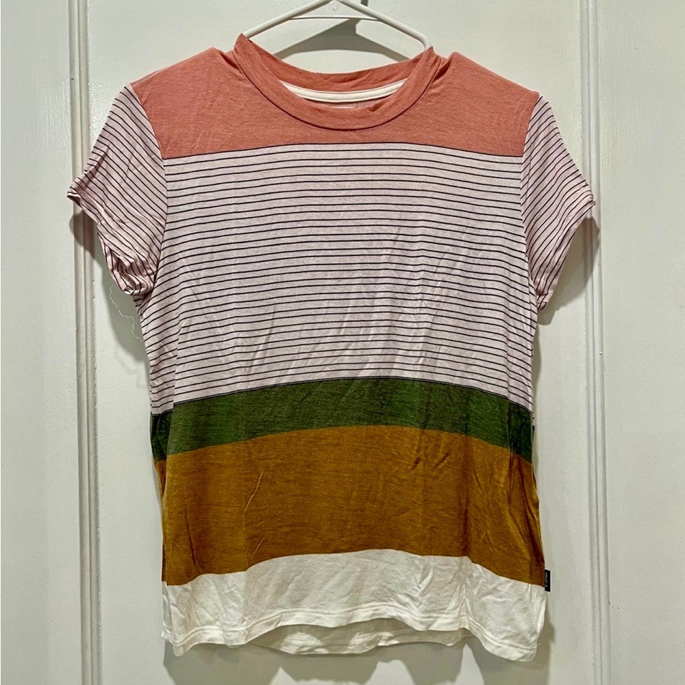 RVCA Selects Multi-color Stripe Shirt Size XS